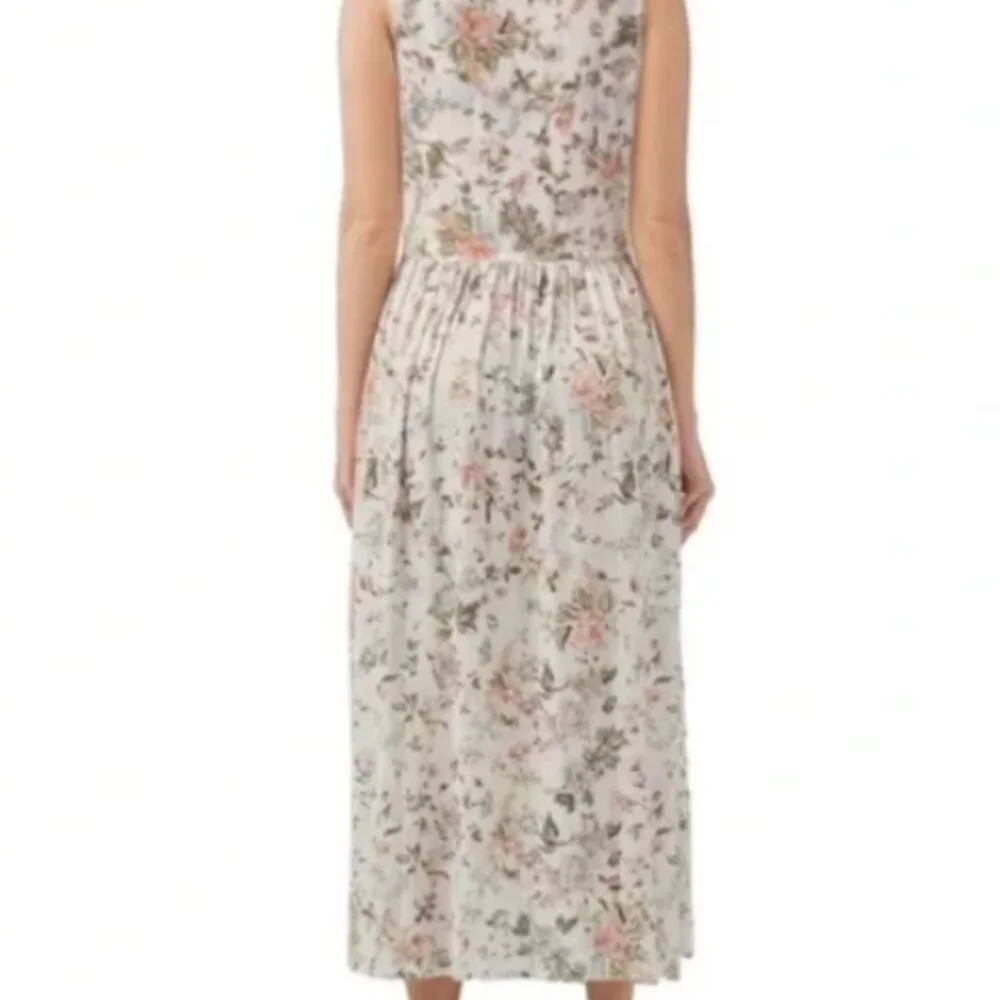 FRYE Floral Button Midi Dress w/ Pockets - Size XL - Picture 4 of 8